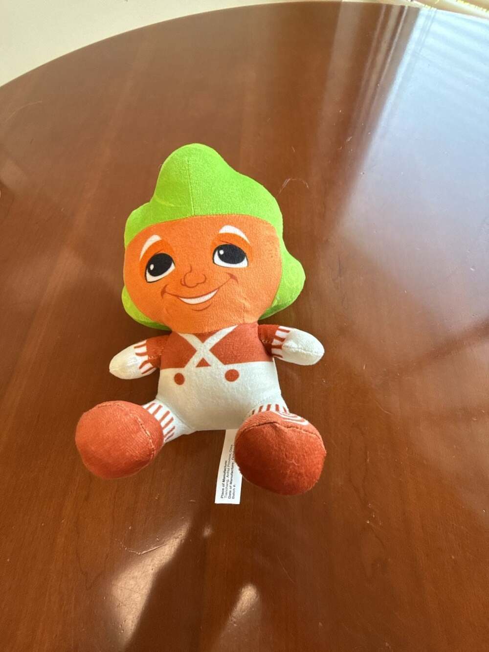 Toy Factory Willy Wonka & The Chocolate Factory Oompa Loompa 7" Plush